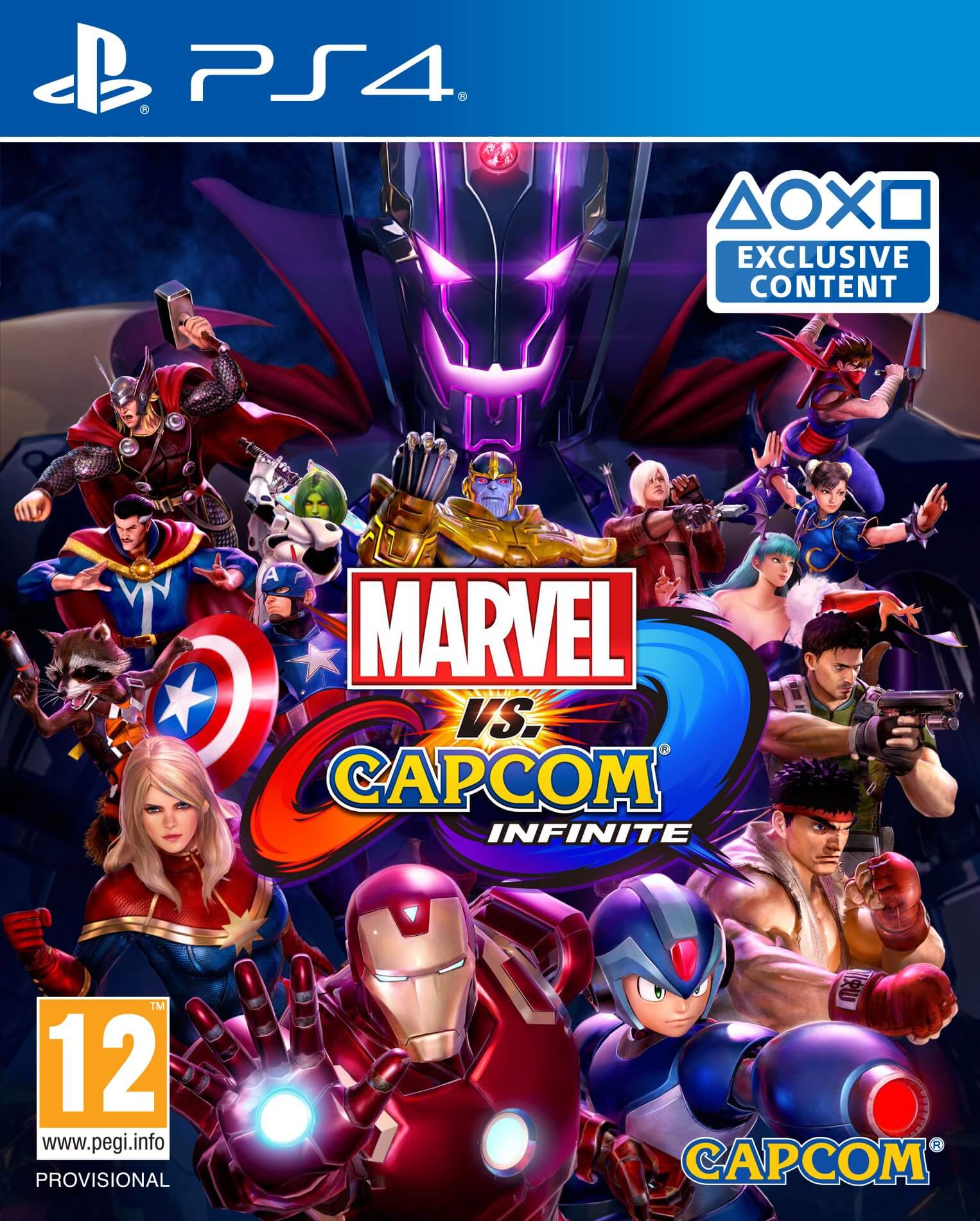Ps4 Marvel vs Capcom Infinite