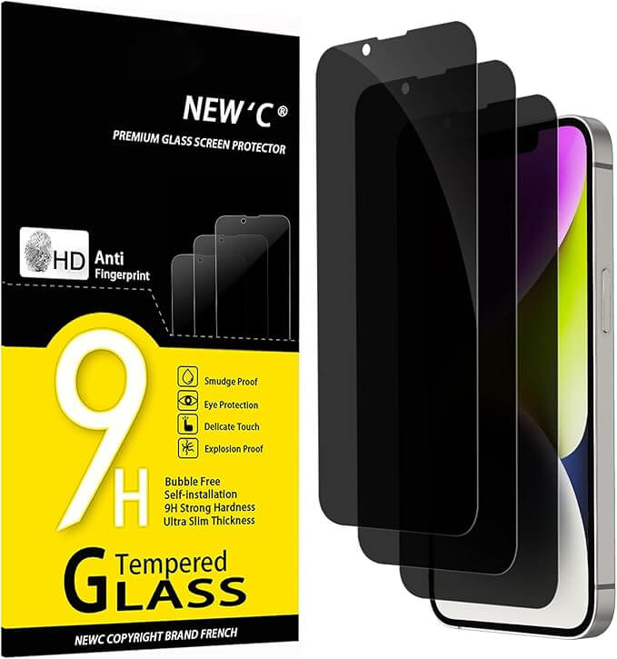 Pellicola tempered glass privacy iphone 15 pro
