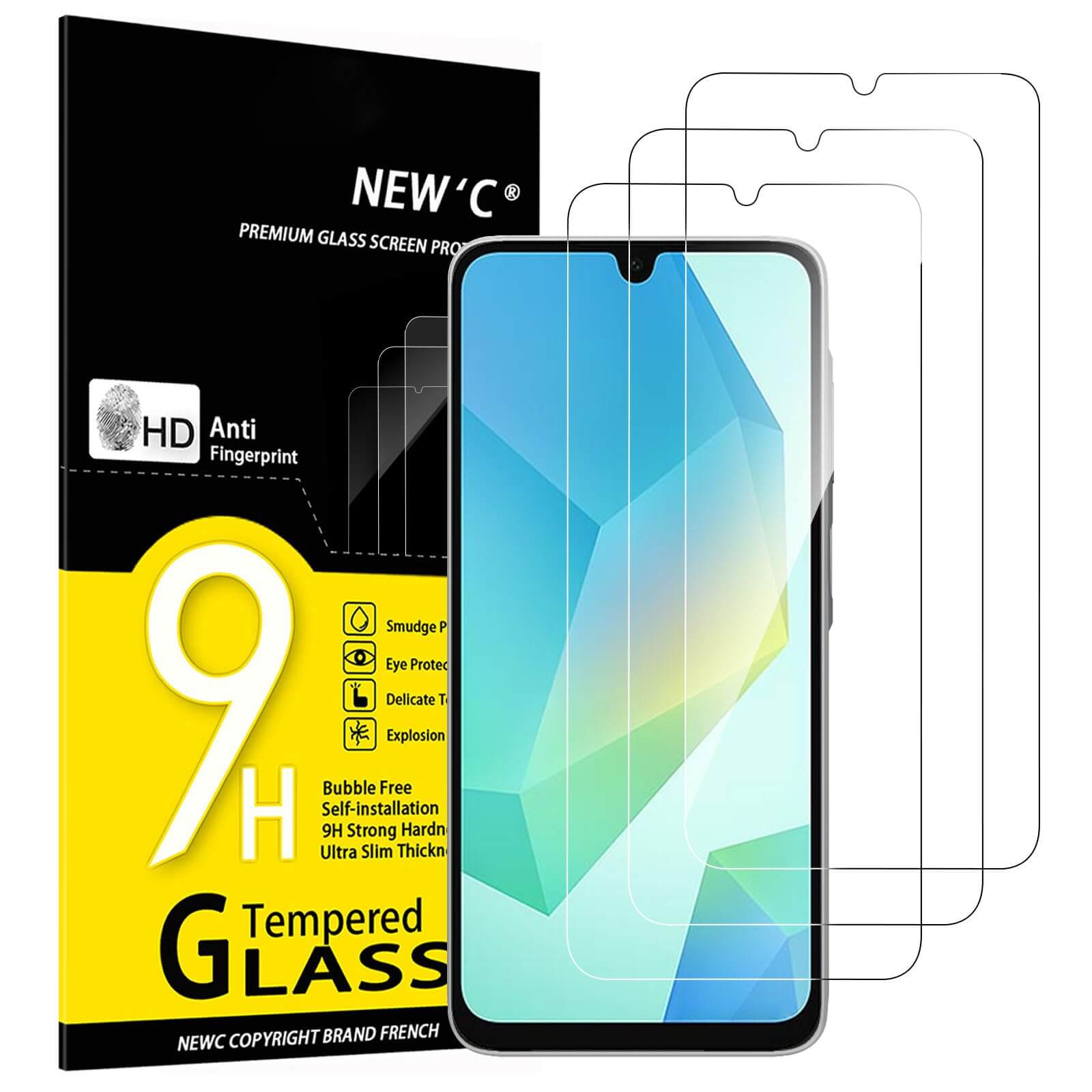 Pellicola tempered glass samsung A16