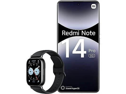 Xiaomi Redmi Note 14 Pro 4G 8GB / 256GB Ocean Blue + Redmi Waych 5 Lite
