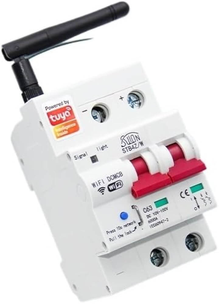 Earu interruttore magnetotermico wifi c25