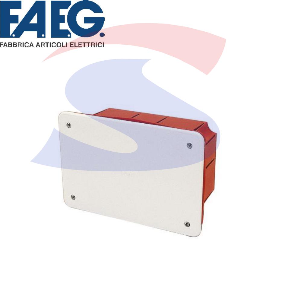 Cassetta di derivazione Faeg 6 moduli imbust. IP40 198x153x70