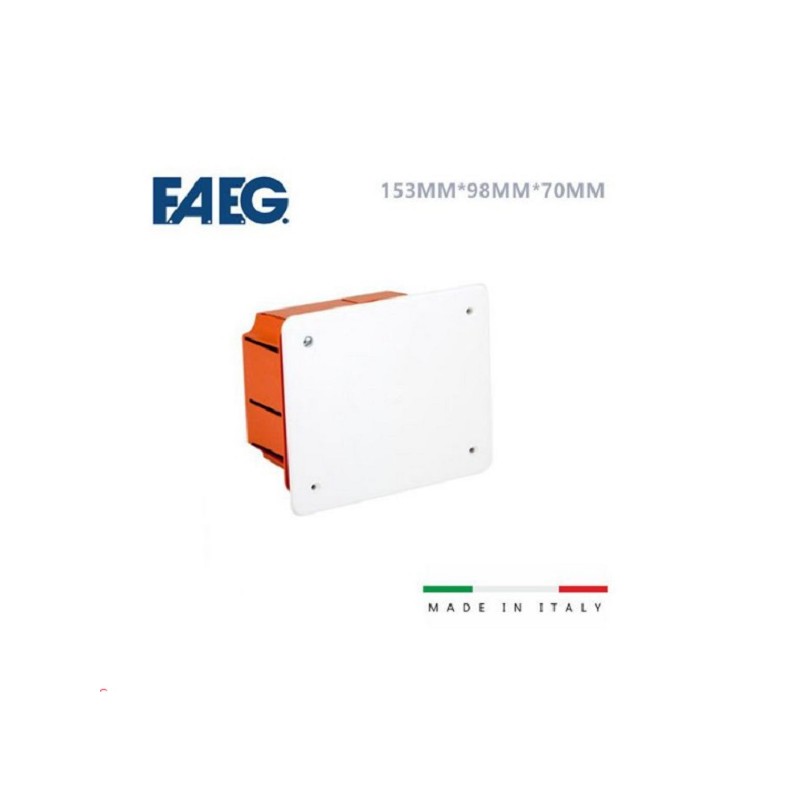 Cassetta di derivazione Faeg 4 moduli imbust. IP40 153x98x70