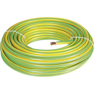 Cordina monofase 2,5 giallo verde