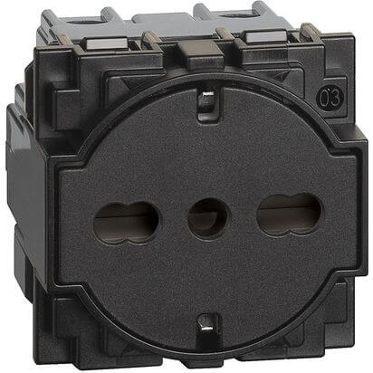 Presa standard Italia P40 flat 2P+T 10/16 A
KG4140A16F