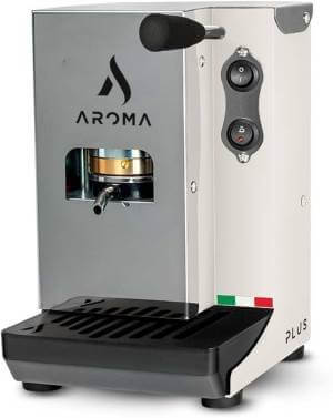 Aroma Plus Basic Macchina da Caff&egrave; Cialde 44mm Bianco