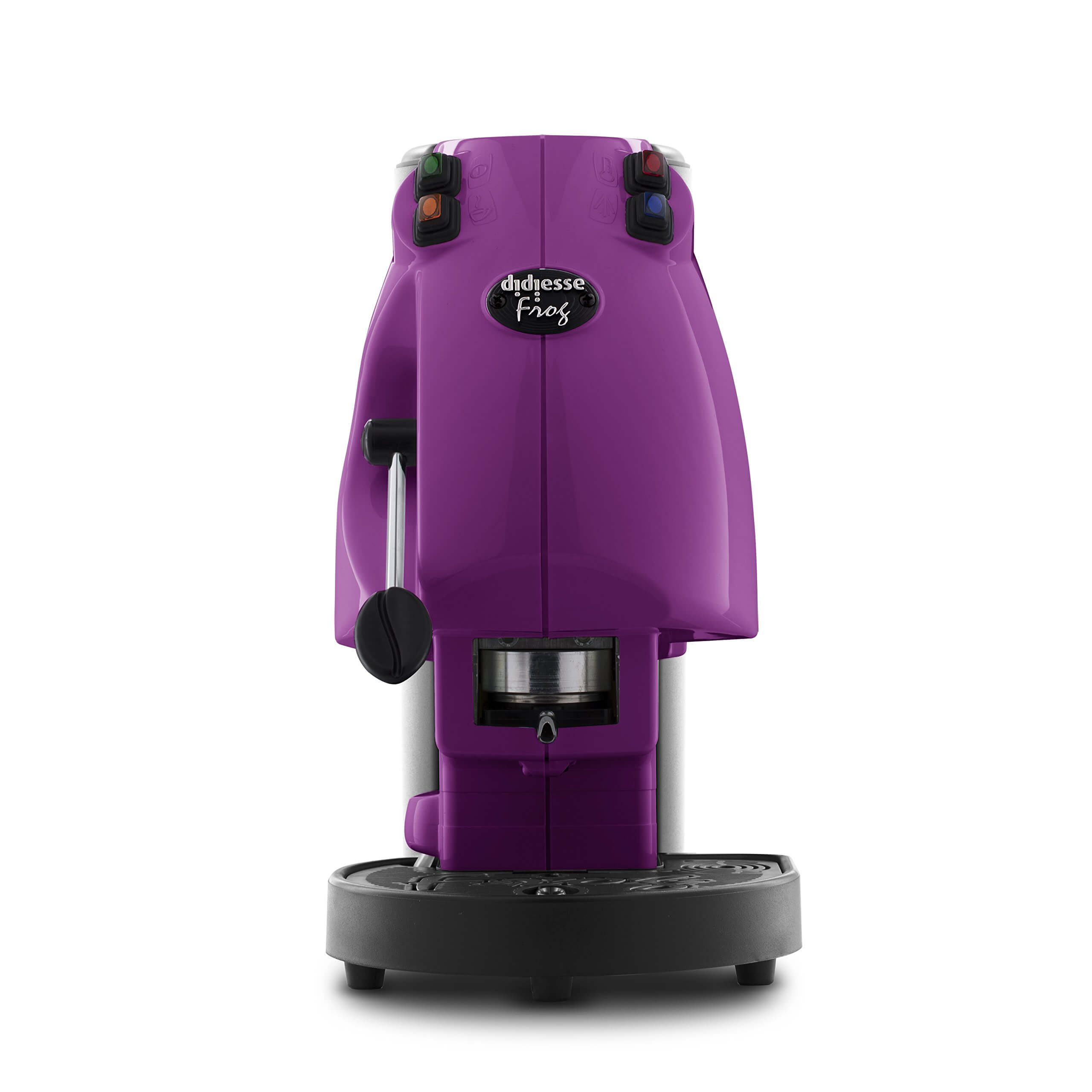 Frog didiesse base revolution macchina da caffè espresso viola