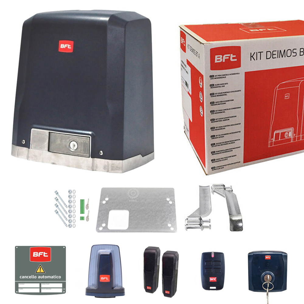 Kit BFT AUTOMAZIONE PER CANCELLI Deimos BT A600