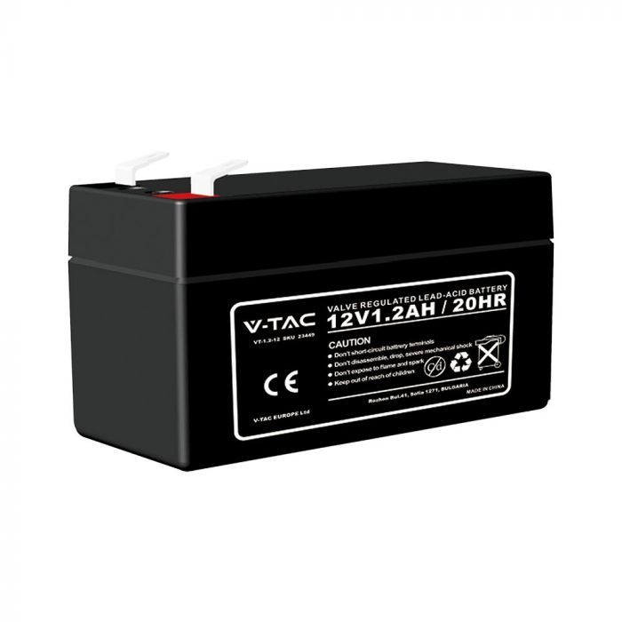 Batteria V-Tac 12V 1.2AH/20HR
VT-23449