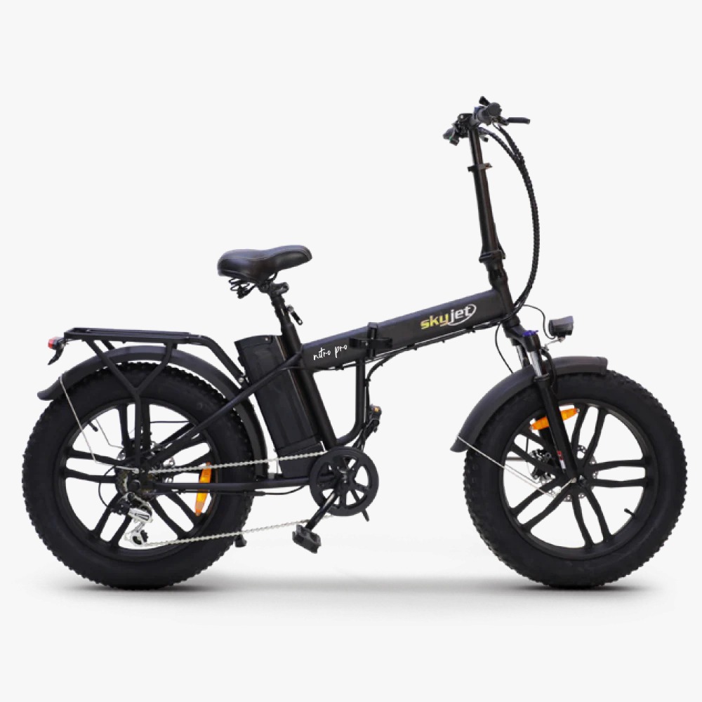 Bici elettrica skyjet  nitro pro black