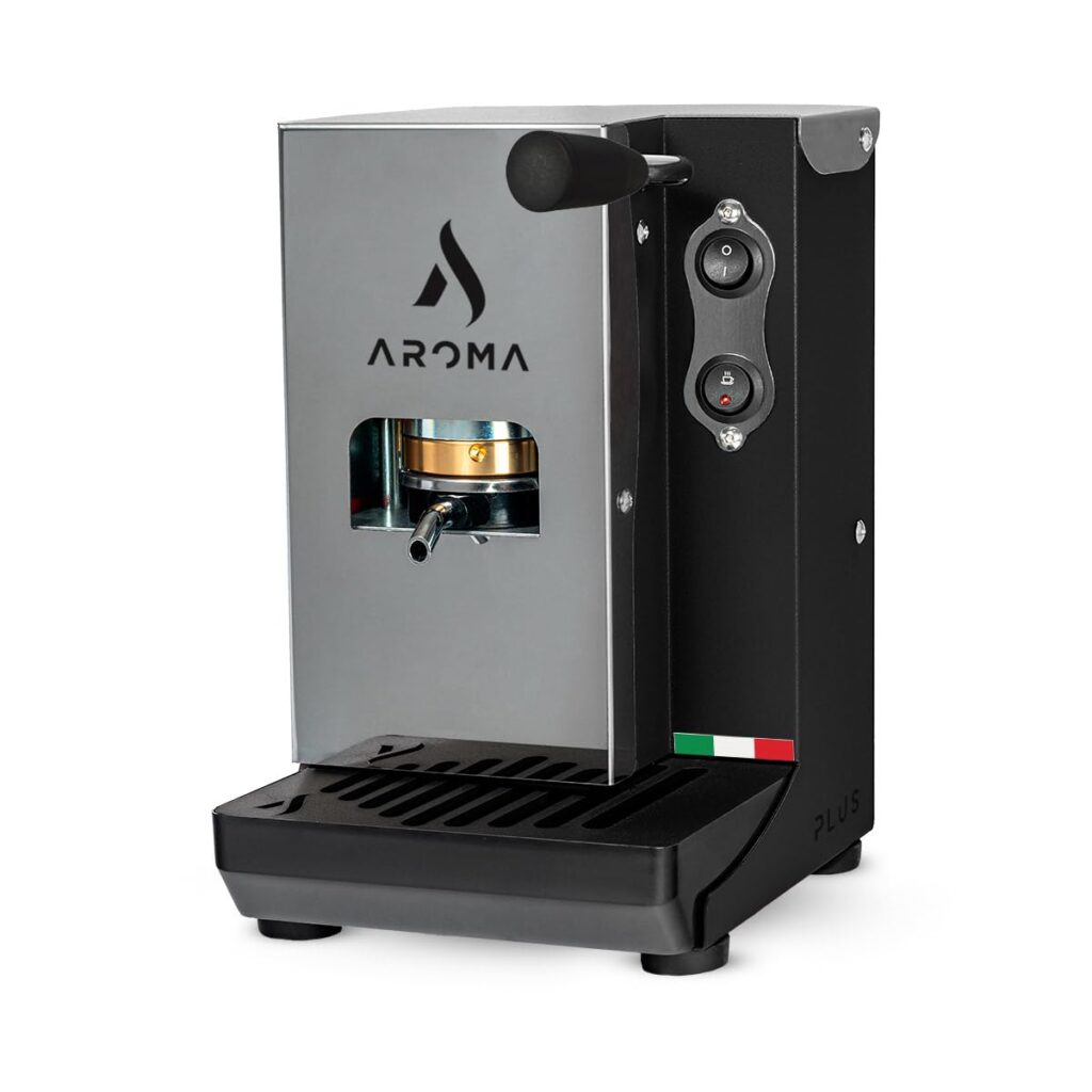 Aroma Plus Basic Macchina da Caffè Cialde 44mm Nera