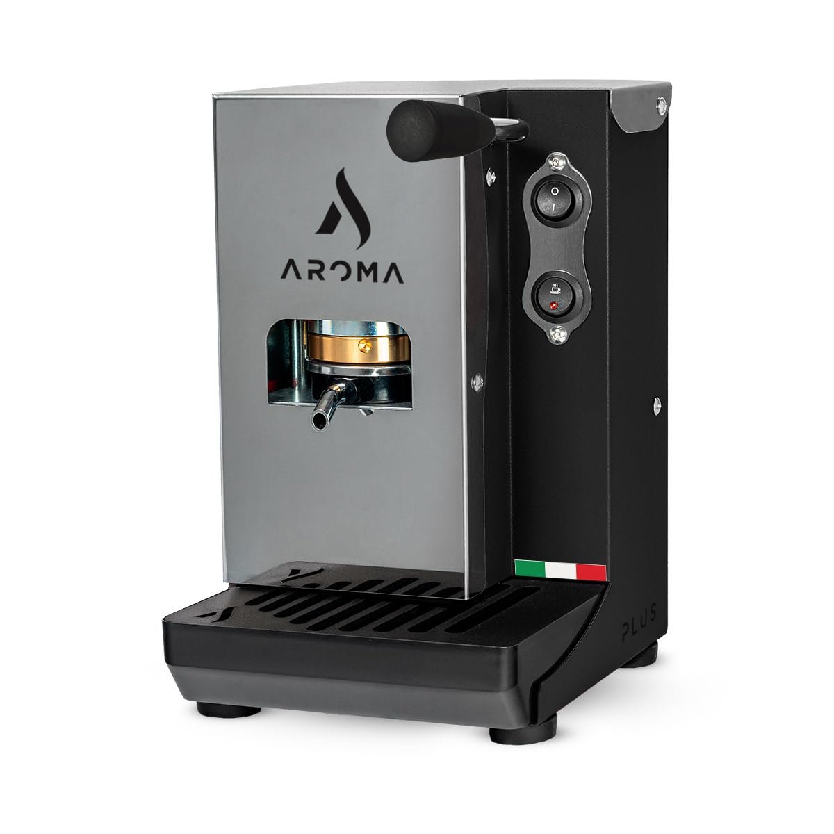 Aroma Plus Basic Macchina da Caffè Cialde 44mm Nera