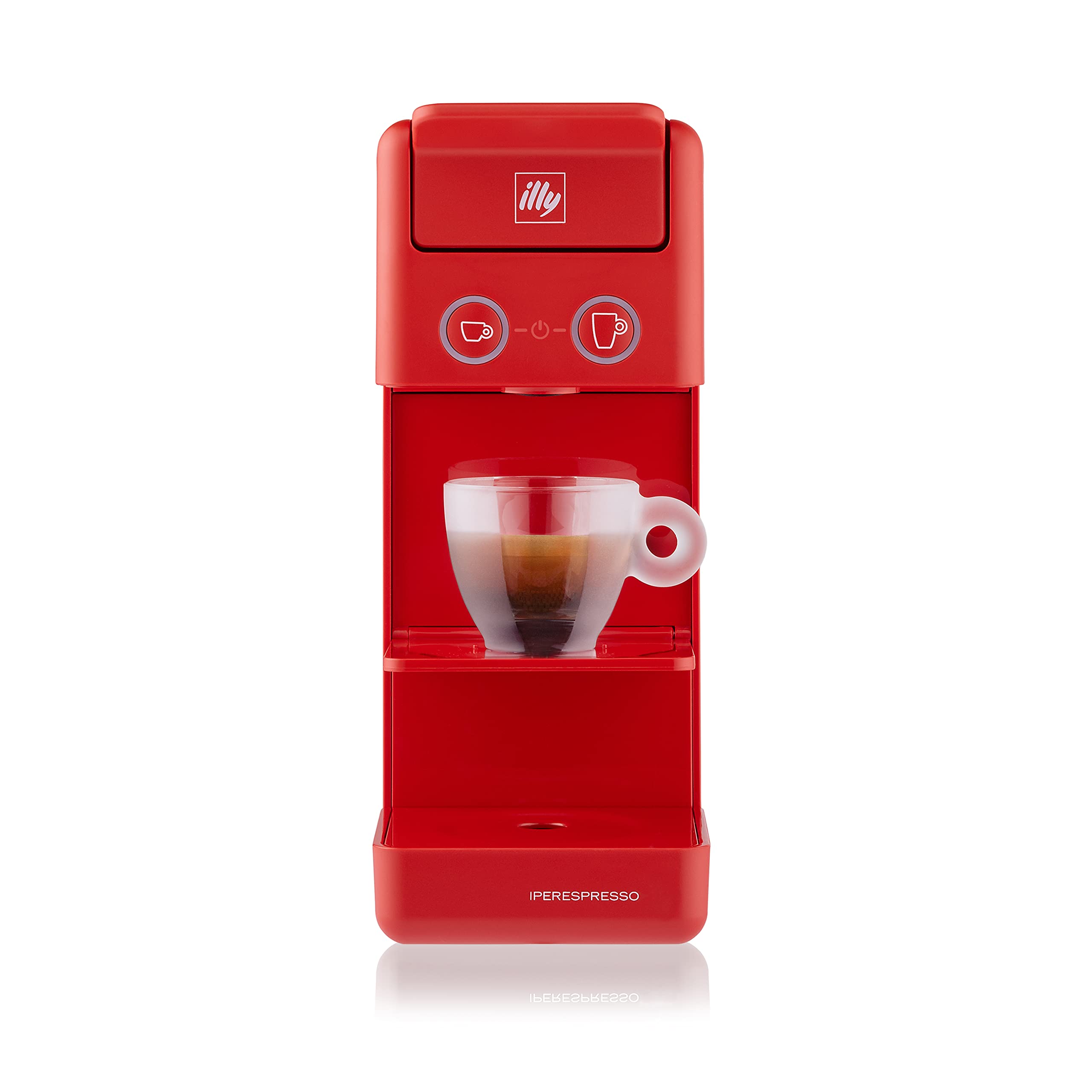 Macchina caffe illy iperespresso a capsule Y3 rosso