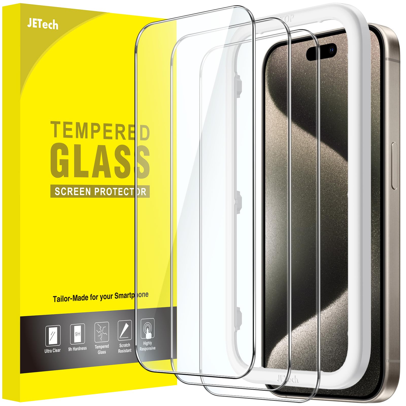 Pellicola tempered glass iphone 15 pro Max