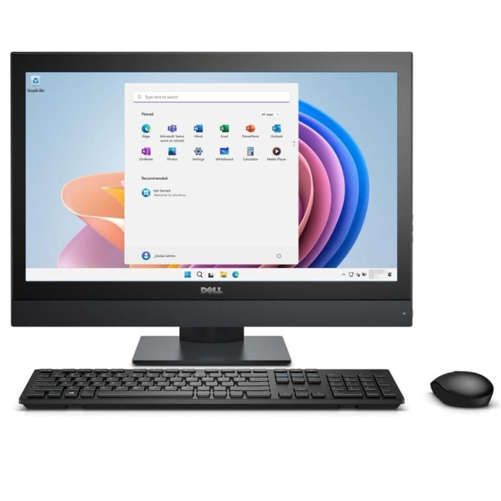All in one Dell 24" rige wrati 12 mesi di garanzia  8/ 256 GB