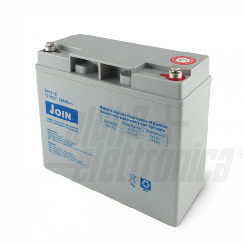 BATTERIA AL PIOMBO AGM 12V 18Ah
ALPBP1218