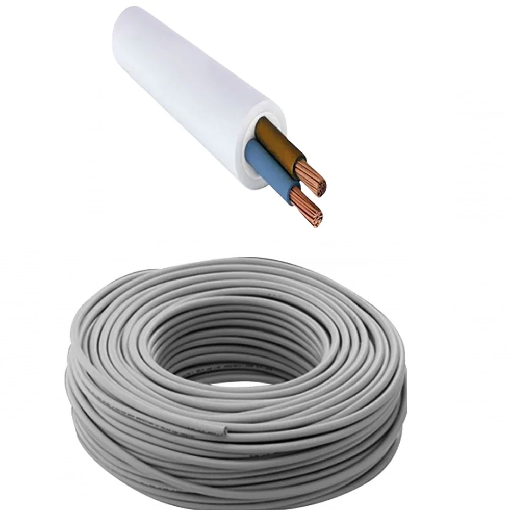 Cavetto 2x10 grigio