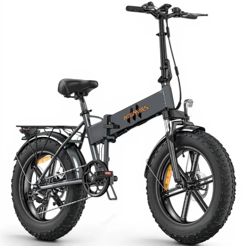 Bici elettrica Hillimiles nera