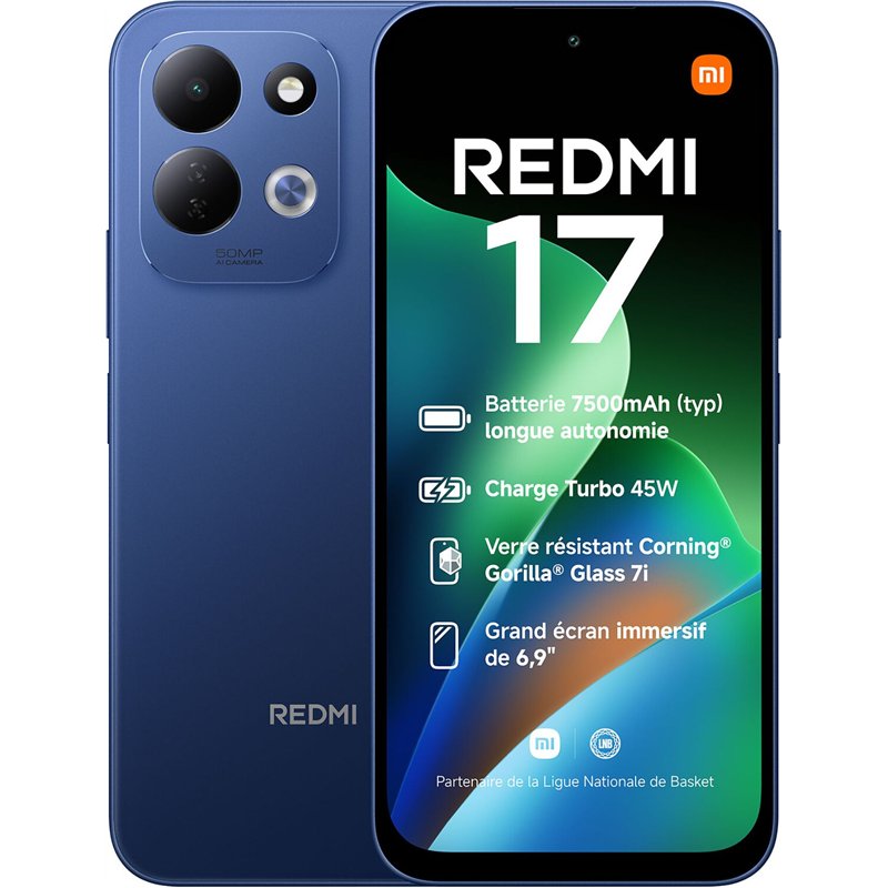 Xiaomi redmi 17 256GB 4GB blu